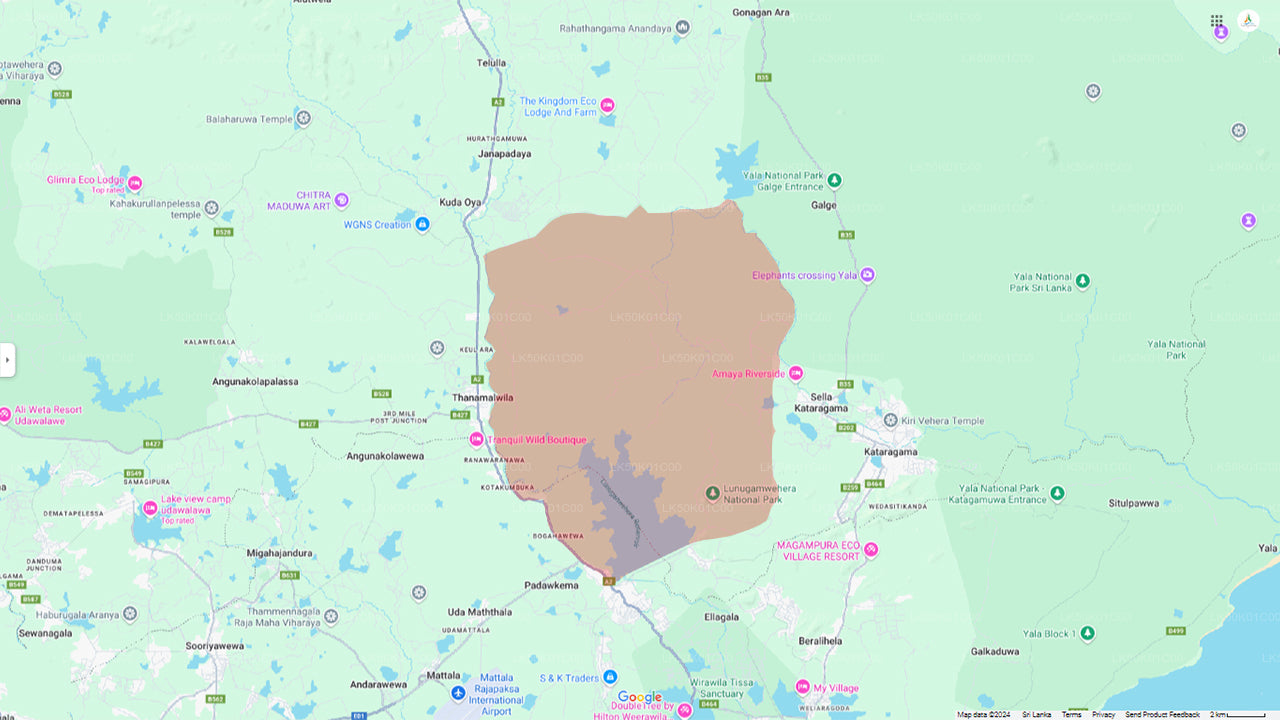 ලුණුගම්වෙහෙර ජාතික වනෝද්යානය පුද්ගලික සෆාරිය