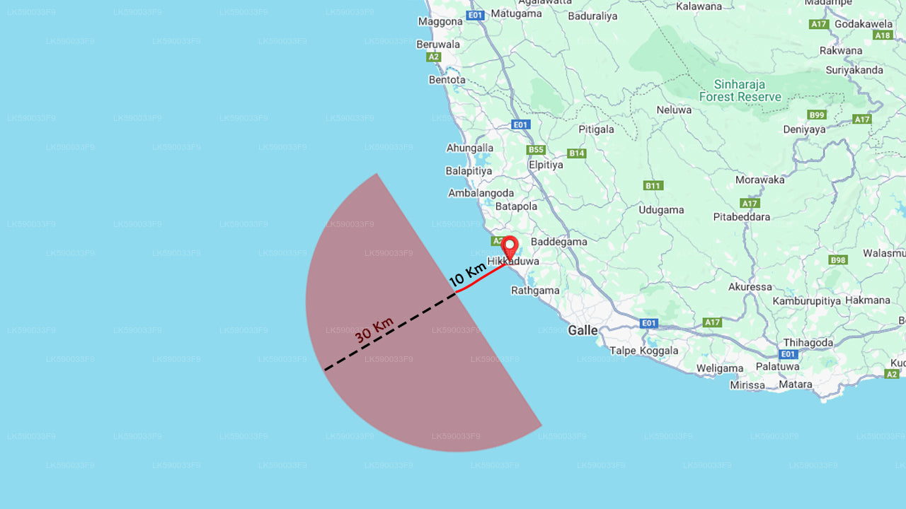 හික්කඩුව සිට ගැඹුරු මුහුදේ ධීවර බෝට්ටු චාරිකාව