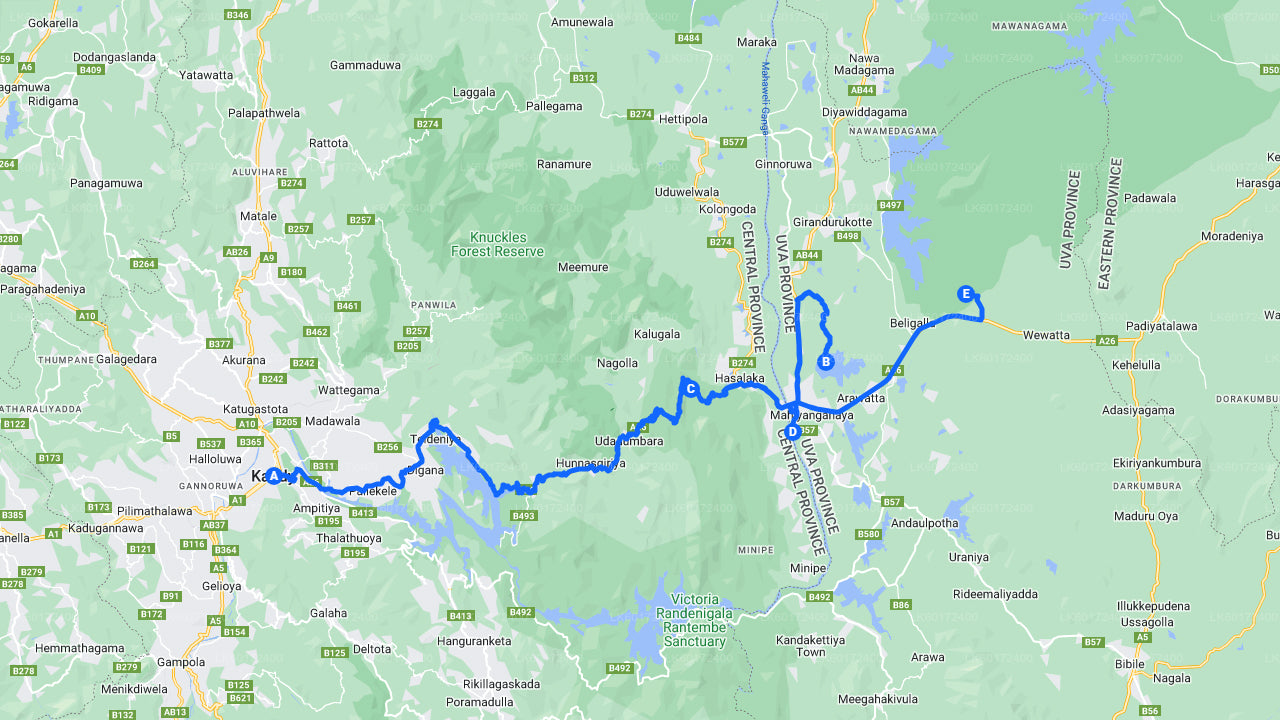 මහනුවර සිට ආදිවාසී ගම්මාන චාරිකාව