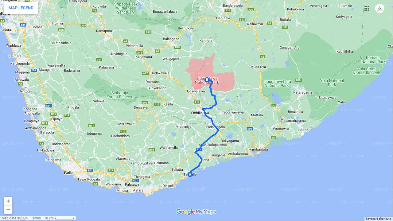 තංගල්ලෙන් උඩවලව ජාතික වනෝද්යාන සෆාරියක්