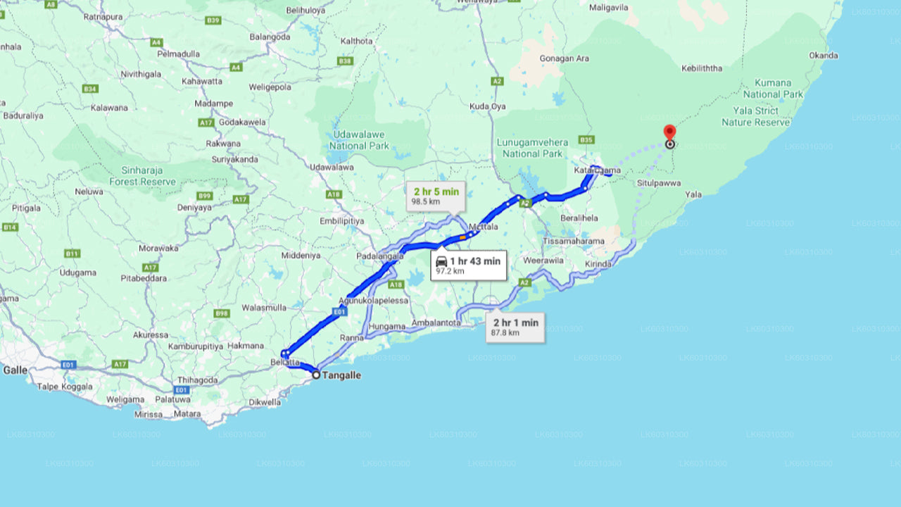 තංගල්ලෙන් යාල ජාතික වනෝද්යාන සෆාරියක්