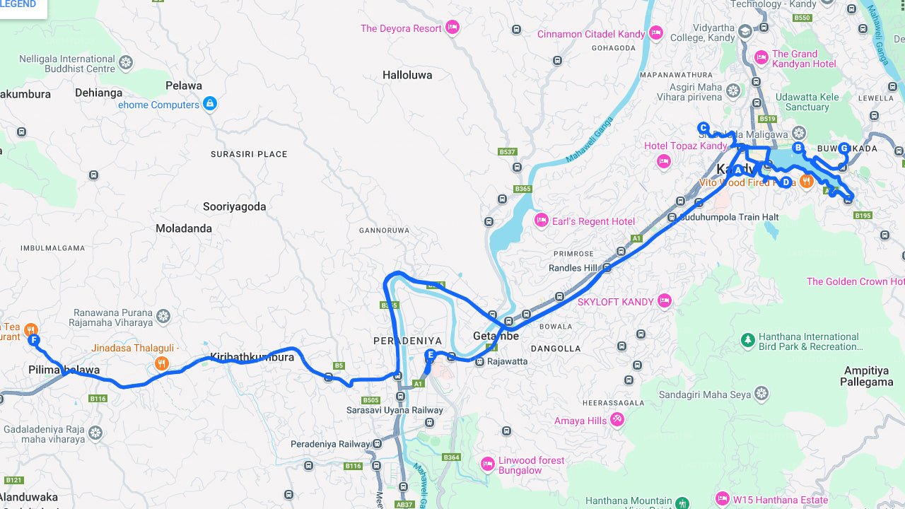 මහනුවර නගර චාරිකාව