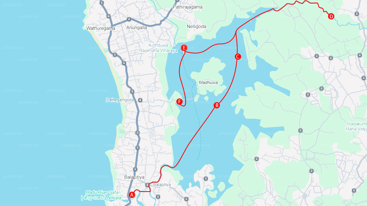 කළුතර සිට බෙන්තොට නගර චාරිකාව