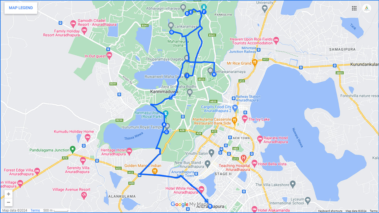 Premium Cycle Tour with Temple Visit and Local Lunch from Anuradhapura