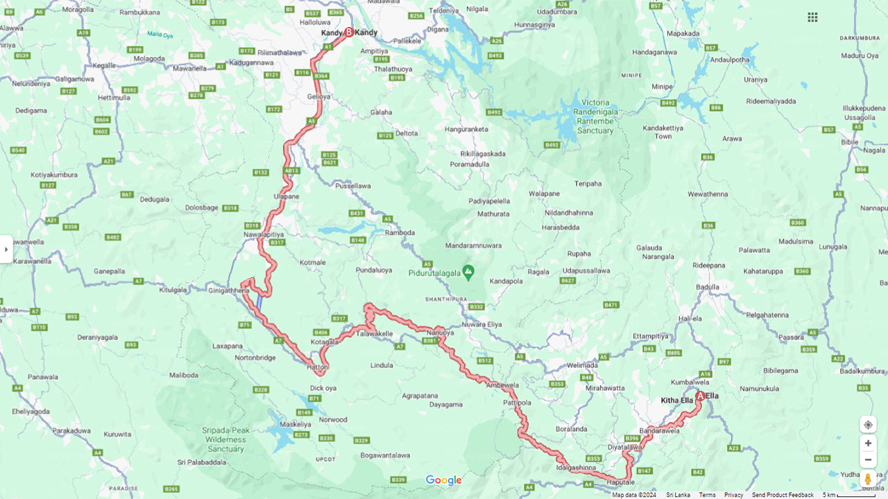 ඇල්ල සිට මහනුවර දක්වා දුම්රිය ගමන (දුම්රිය අංක 1006 "පොඩි මැණිකේ")