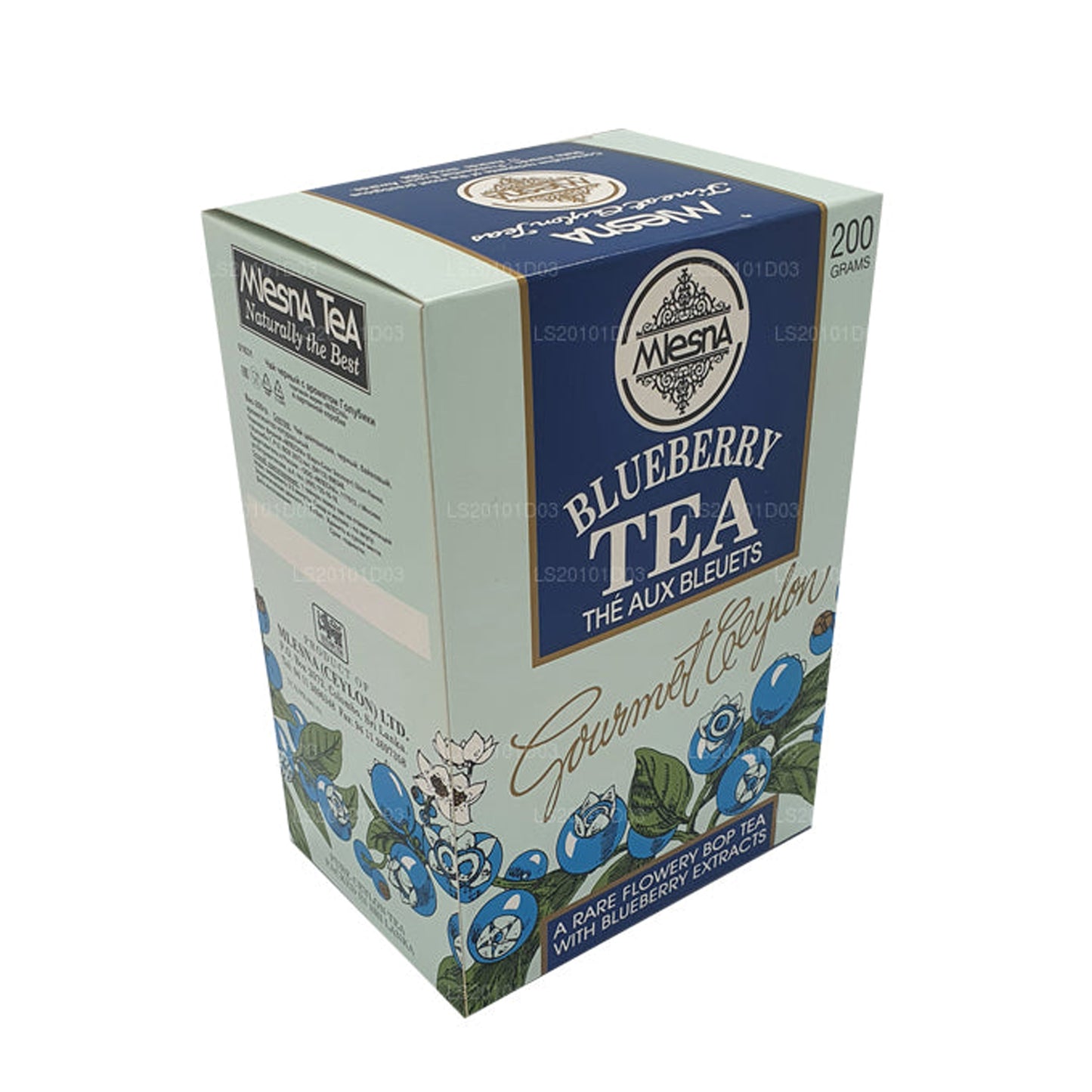 Mlesna Blueberry BOP Leaf Tea (200g)