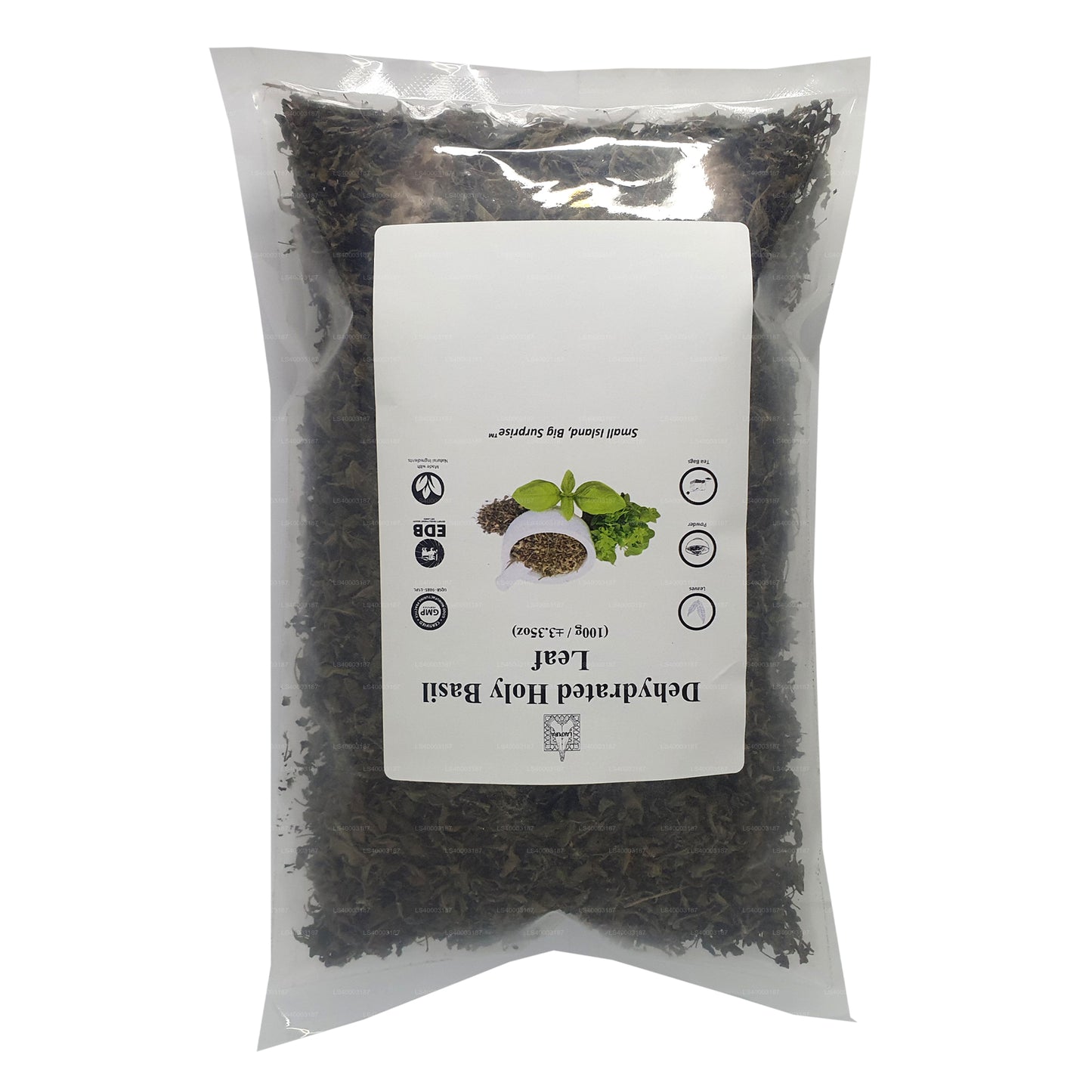 Lakpura Dehydrated Holy Basil Tulsi Leaves