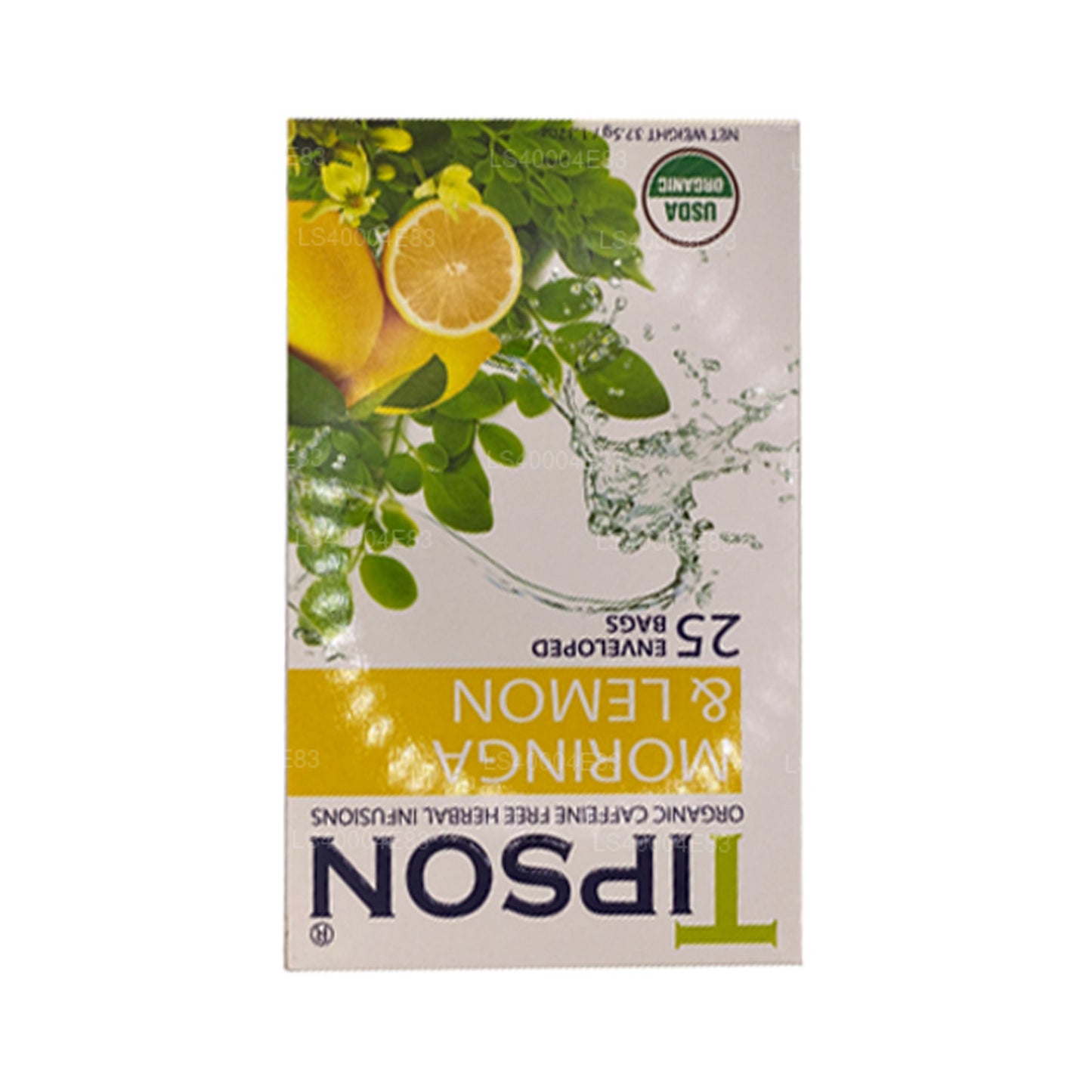 Tipson Moringa And Lemon Tea (37.5g) 25 Tea Bags