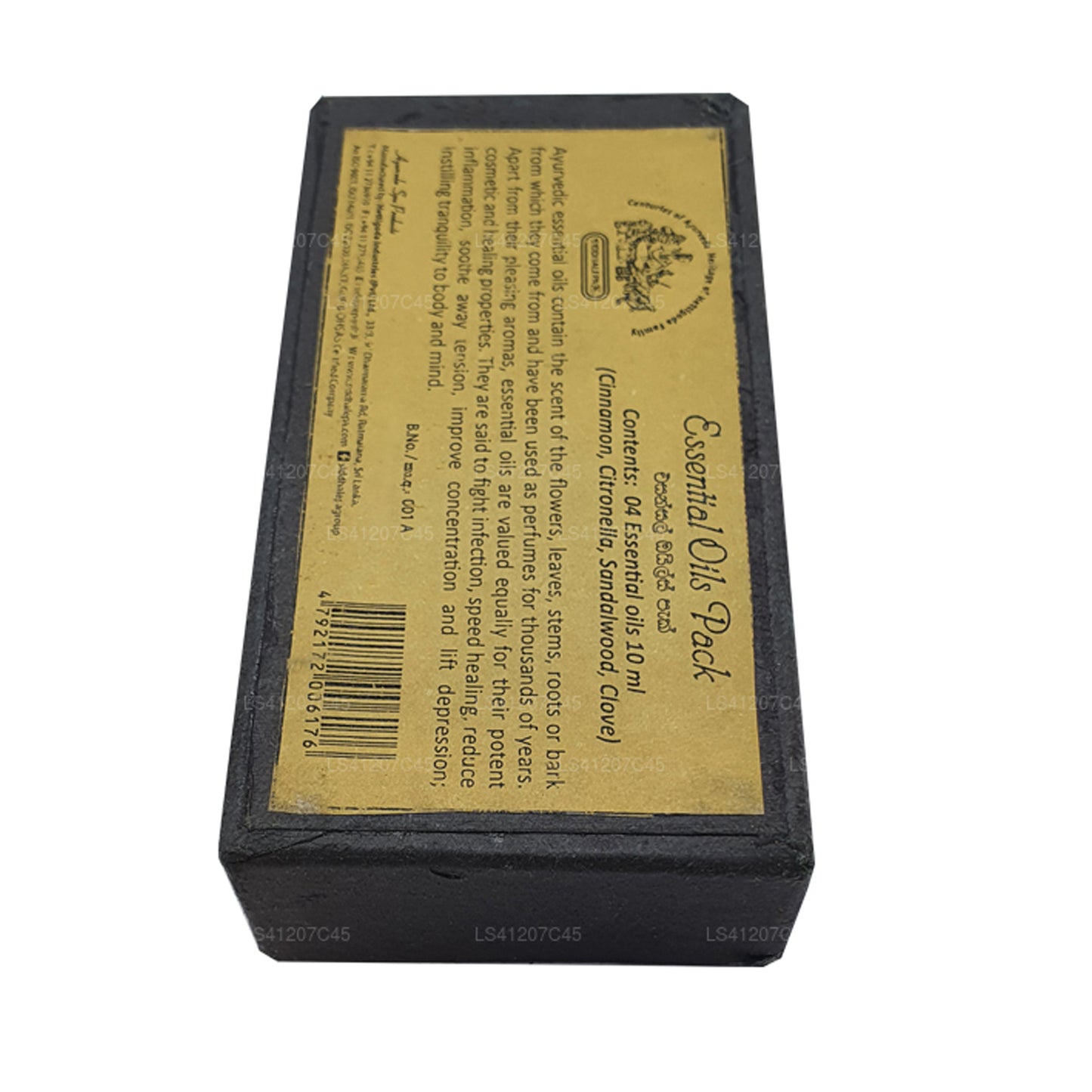 Siddhalepa Essential Oils Pack (4 x 10ml)
