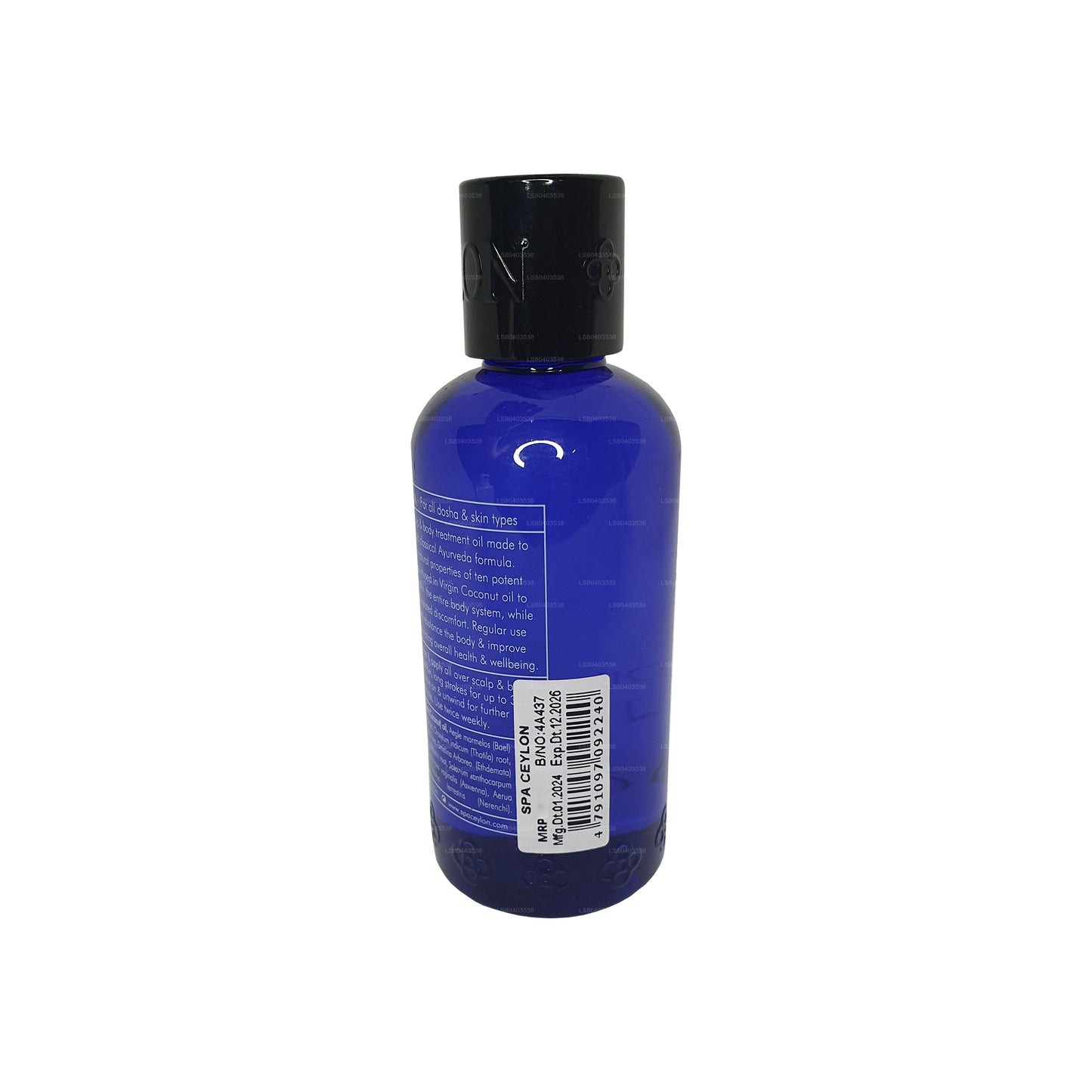 Spa Ceylon De-Stress - Dashamula Body Treatment Oil (100ml)