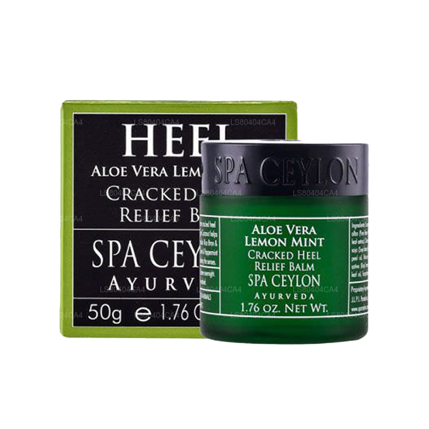 Spa Ceylon Aloe Vera Lemon Mint Cracked Heel Relief Balm