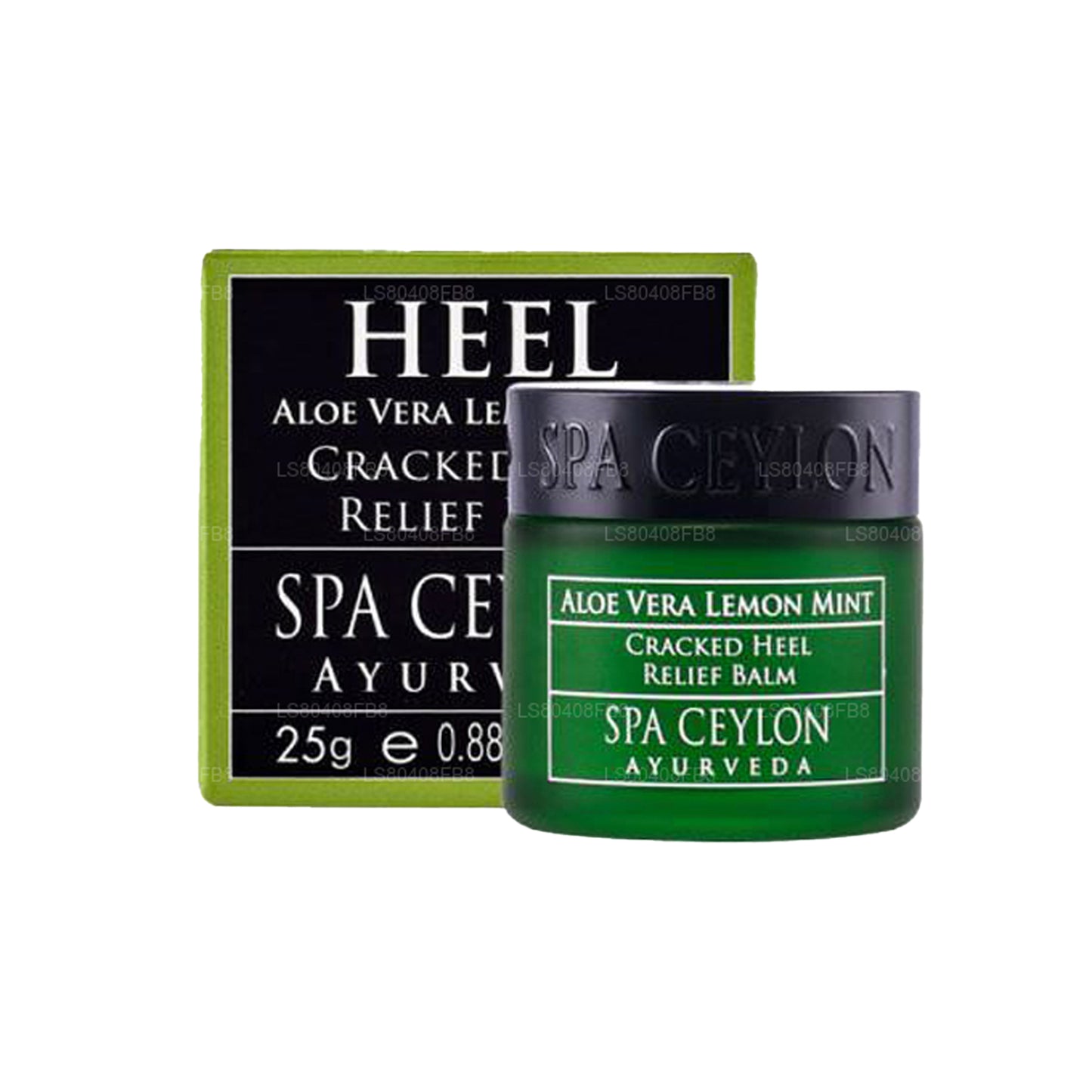 Spa Ceylon Aloe Vera Lemon Mint Cracked Heel Relief Balm