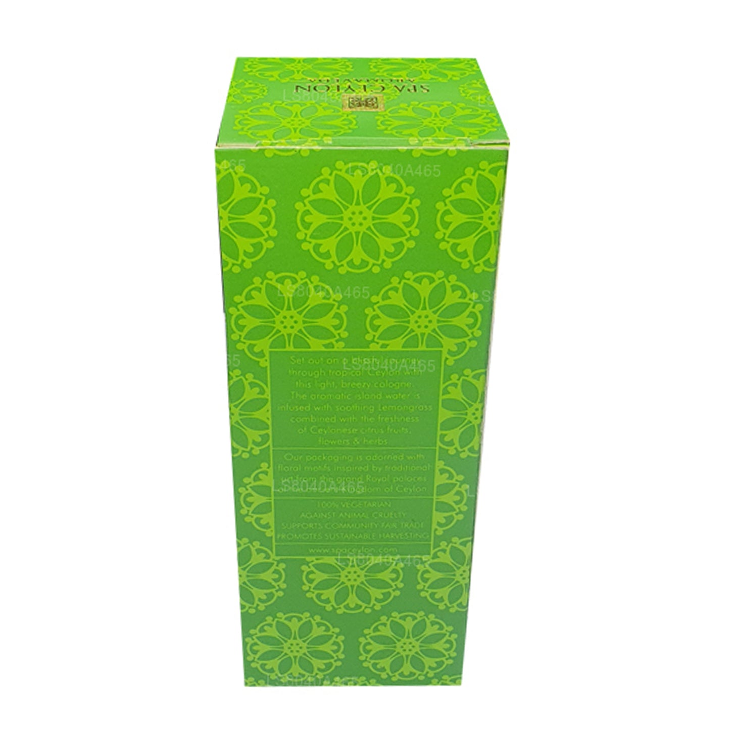 Spa Ceylon Lemongrass Citron Eau De Ceylon (100ml)