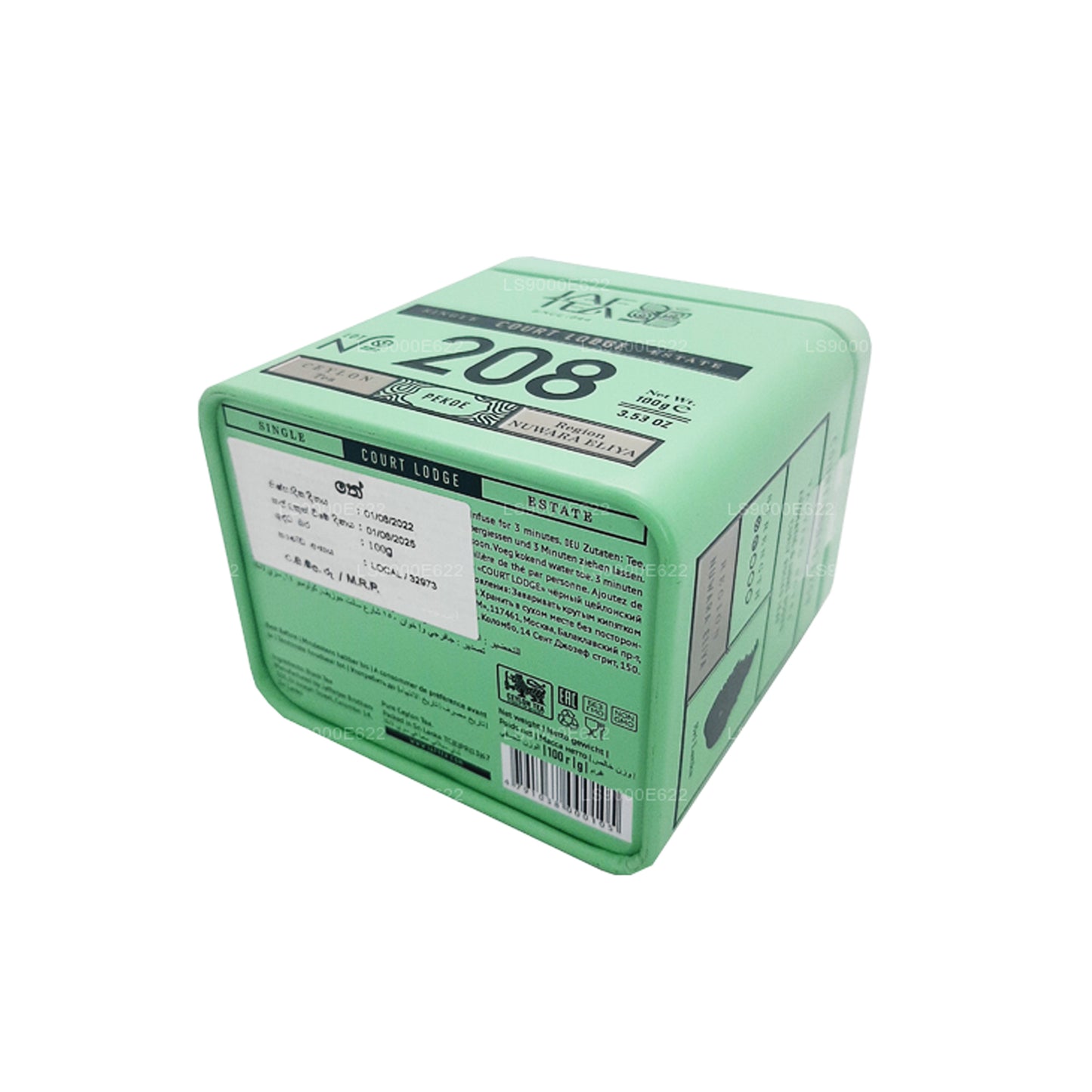 Jaf Tea Single Estate Collection Court Lodge (100g) Tin