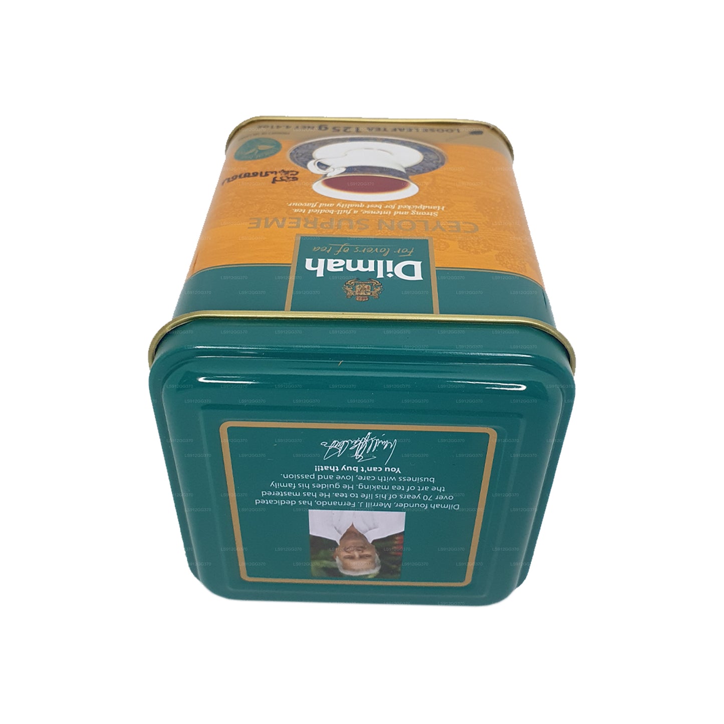 Dilmah Ceylon Supreme Loose Leaf Tea caddy (125g)
