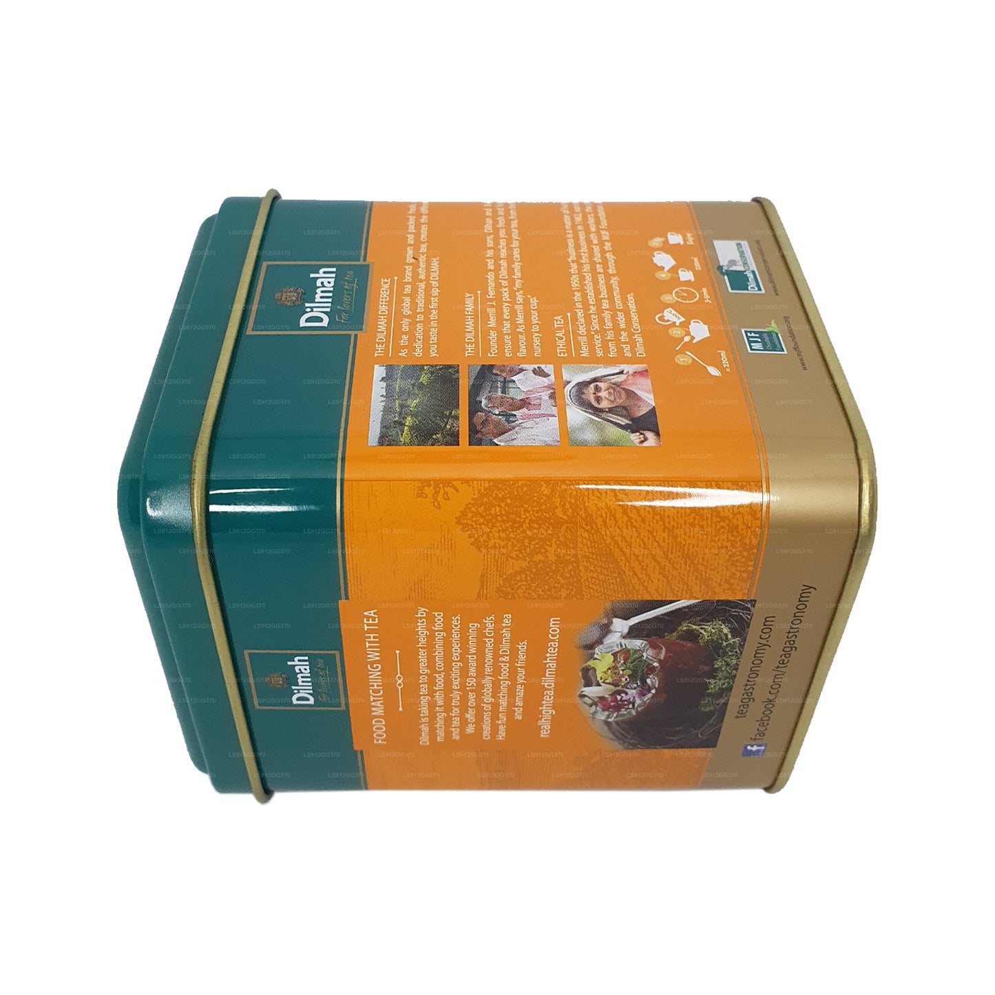 Dilmah Ceylon Supreme Loose Leaf Tea caddy (125g)