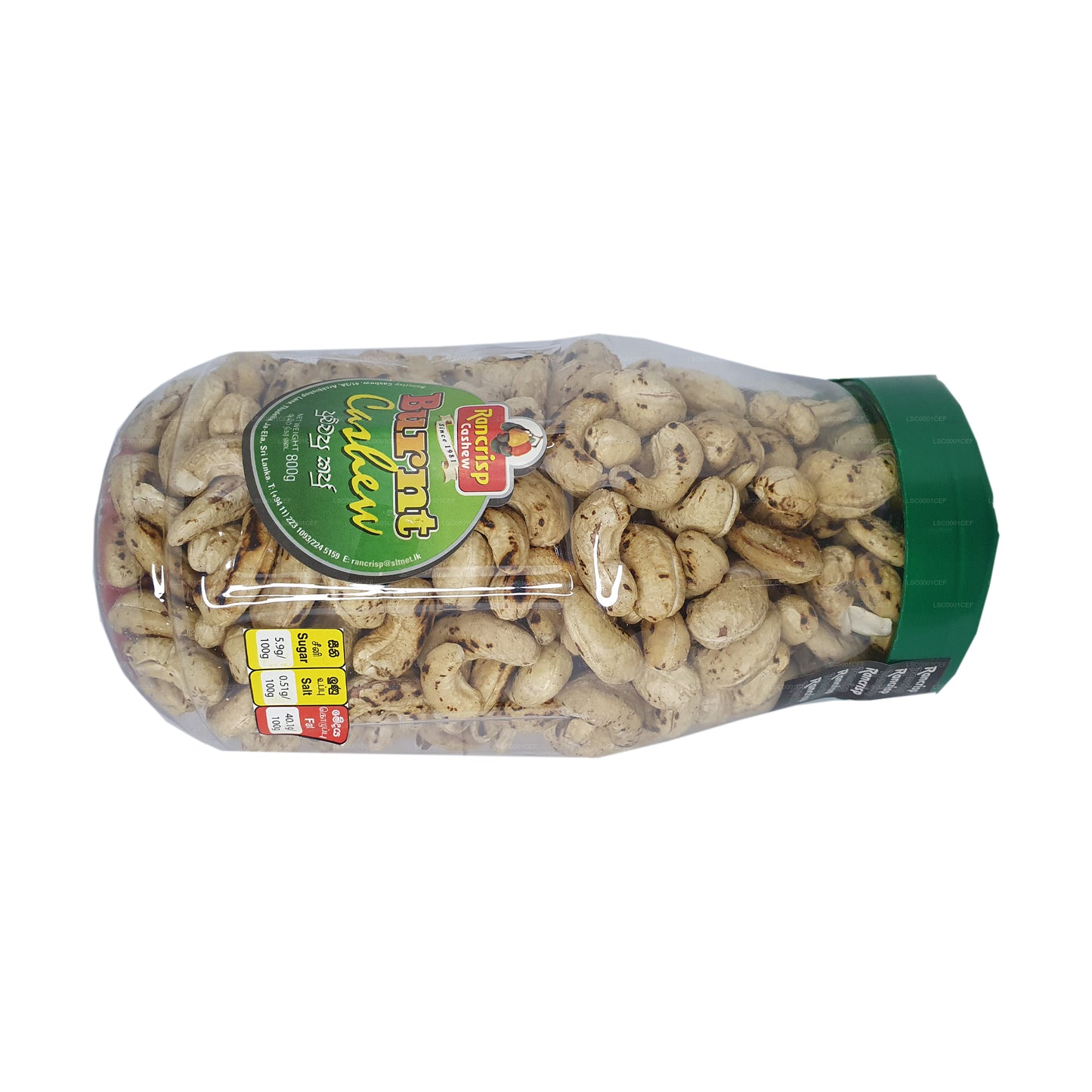 Rancrisp Burnt Cashew Nuts (800g)