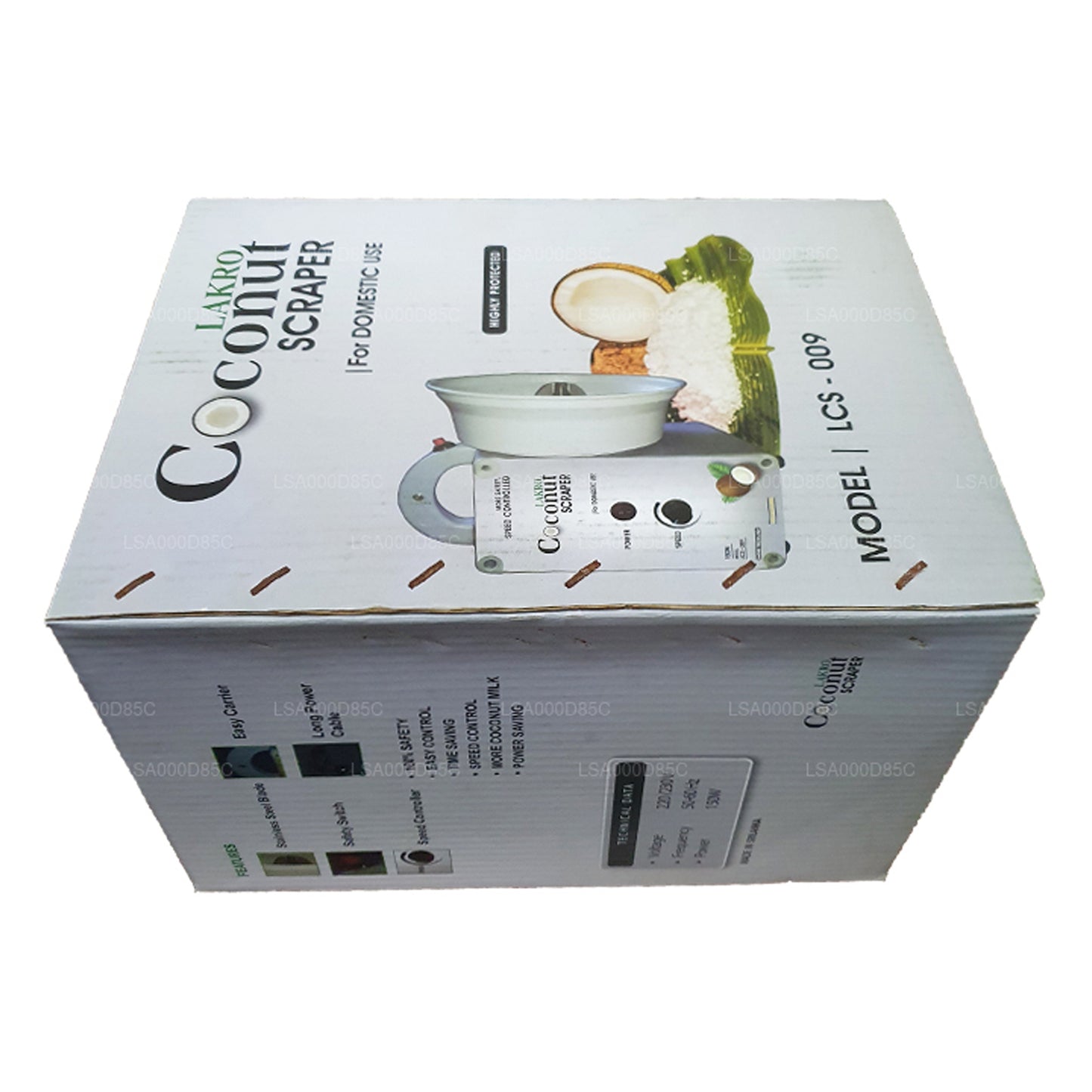 Lakro Domestic Electric Coconut Scraper