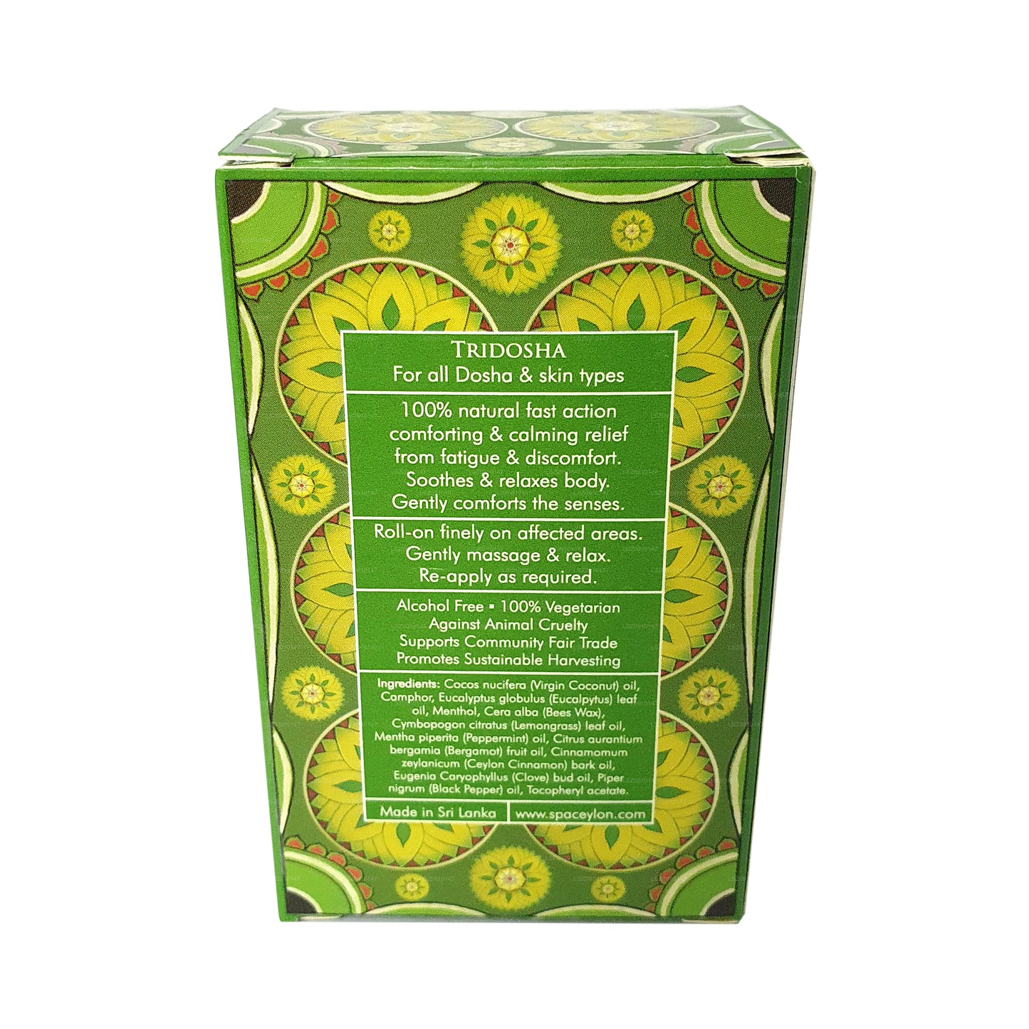 Spa Ceylon Comfort Pain Reliever Balm Roll On (10ml)
