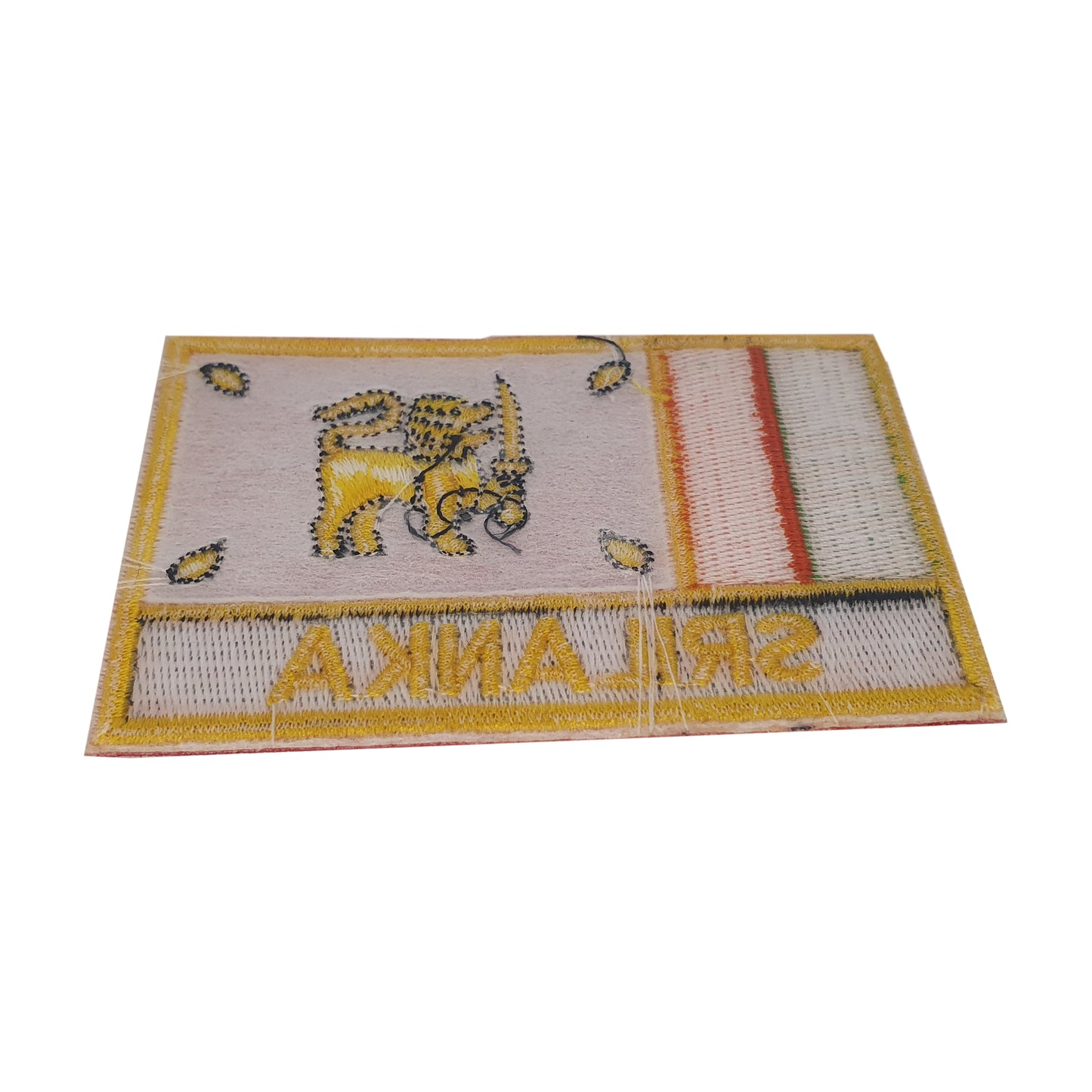 Lakpura Sri Lanka National Flag Fabric Badge
