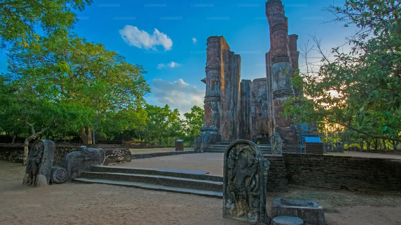 පොළොන්නරුව පුරාණ නගර මාර්ගෝපදේශක චාරිකාව - ප්‍රවේශ පත්‍ර සමඟ