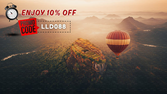 සීගිරියෙන් උණුසුම් වායු බැලූන සවාරිය