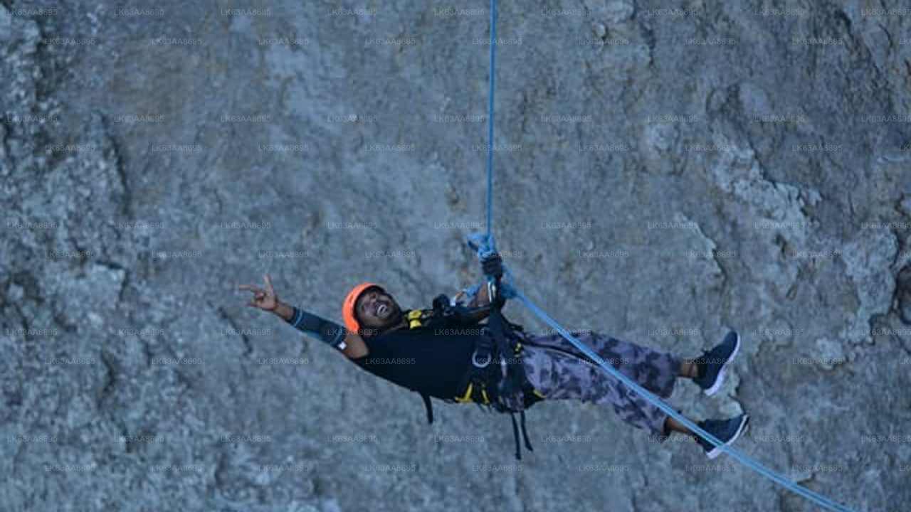 Lakshapana Waterfall Rope Jump
