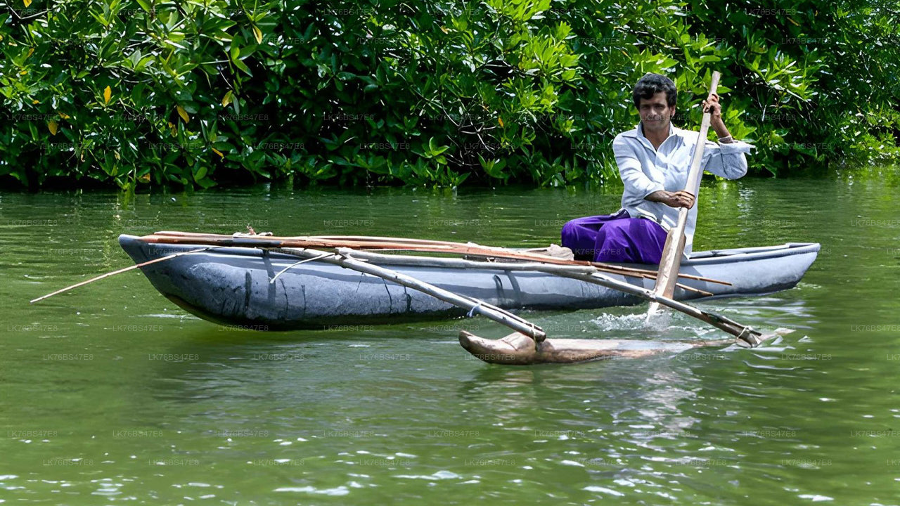 පාසිකුඩා කලපුවේ මඟ පෙන්වන සම්ප්‍රදායික තෝනි සවාරිය