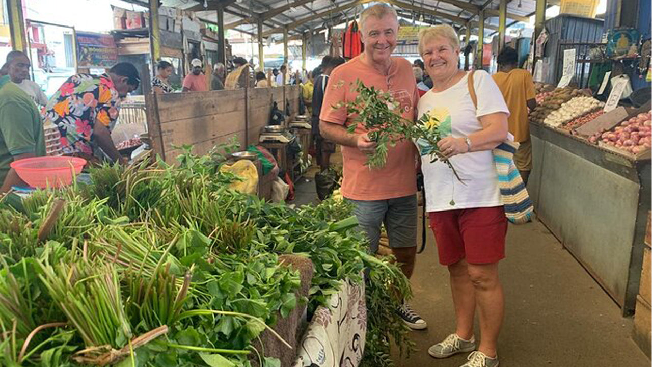කොළඹ සිට වෙළඳපොළ සංචාරය සහ ඉවුම් පිහුම් පන්තිය