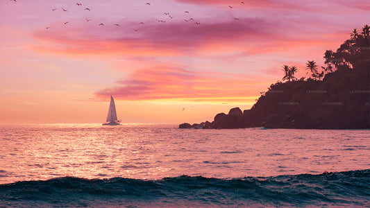 ගාල්ල සිට පැය 3ක බෙදාගත් හිරු බැස යන කෲස් ගමනක්