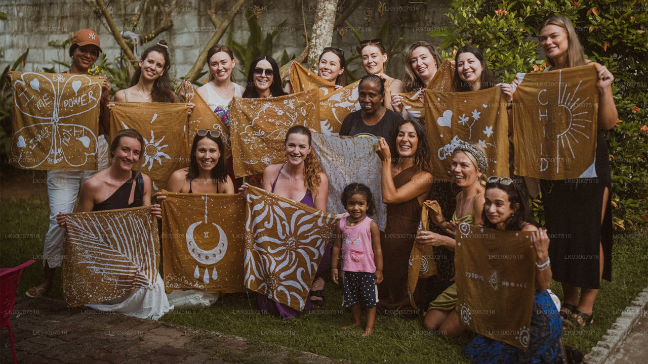 Batik Making Experience from Koggala