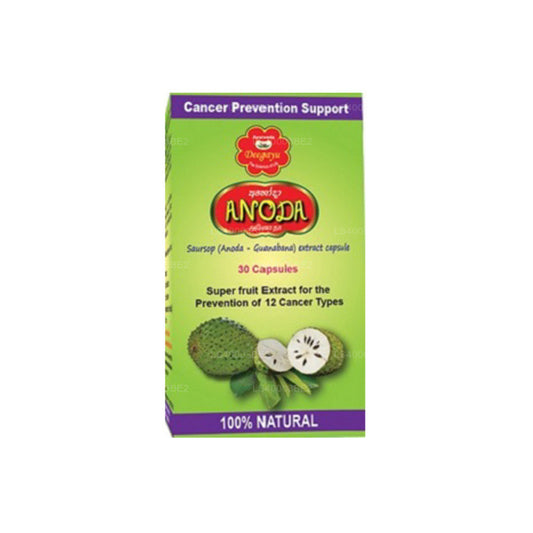 Deegayu Anoda Capsules - දීගායු කටු අනෝදා කරල් (30 Capsules)