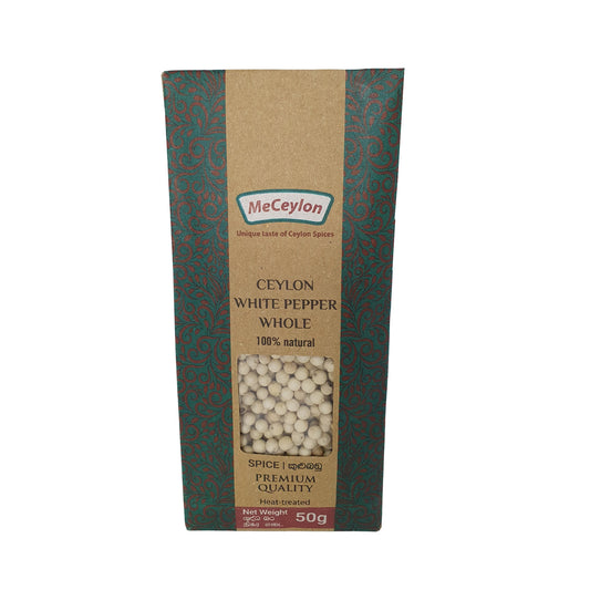 Me Ceylon Ceylon White Pepper Whole (50g)