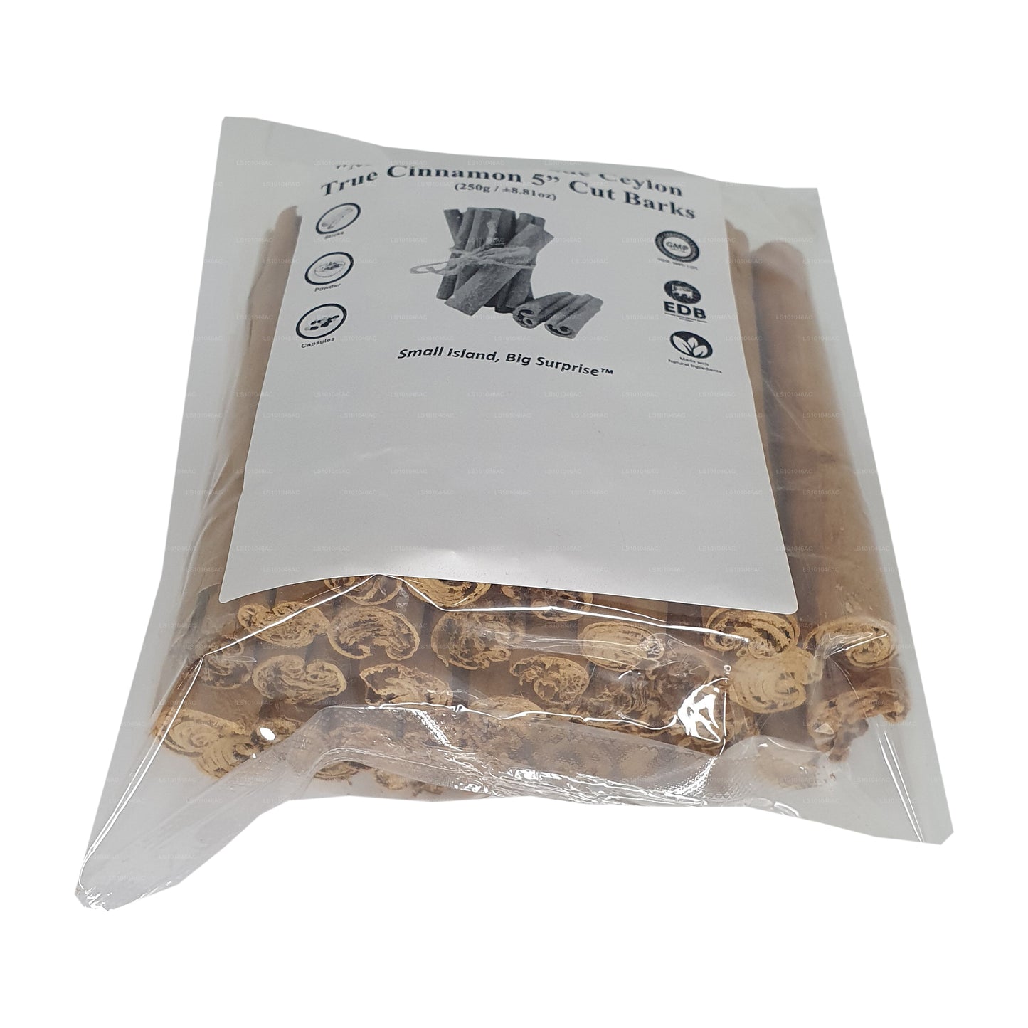 Lakpura "M5 Special" Grade Ceylon True Cinnamon Barks 5" Cut Pack