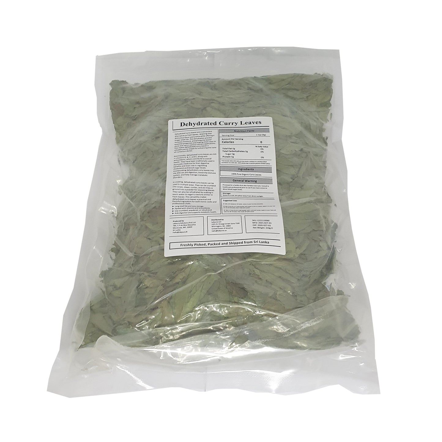 ලක්පුර® විජලනය කළ කරපිංචා