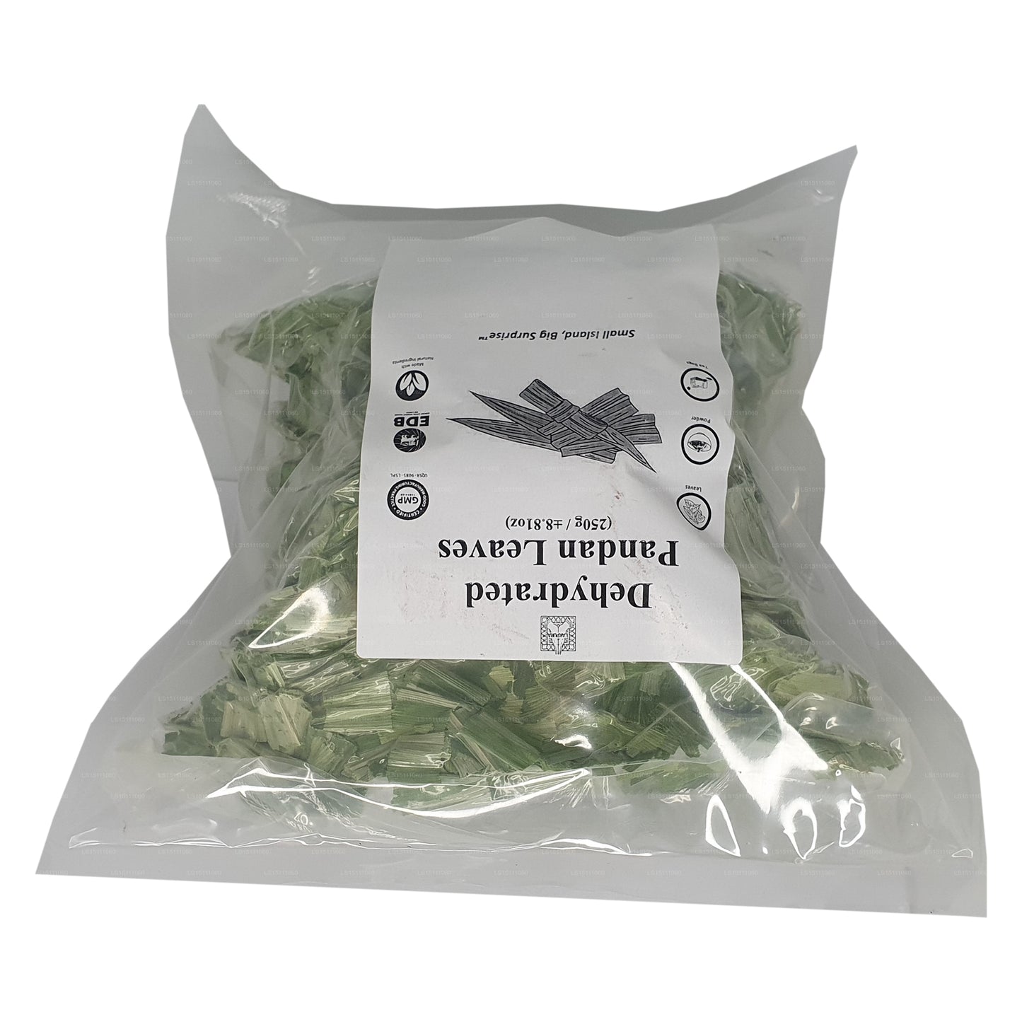 Lakpura® Dehydrated Pandan (Rampe) Leaves