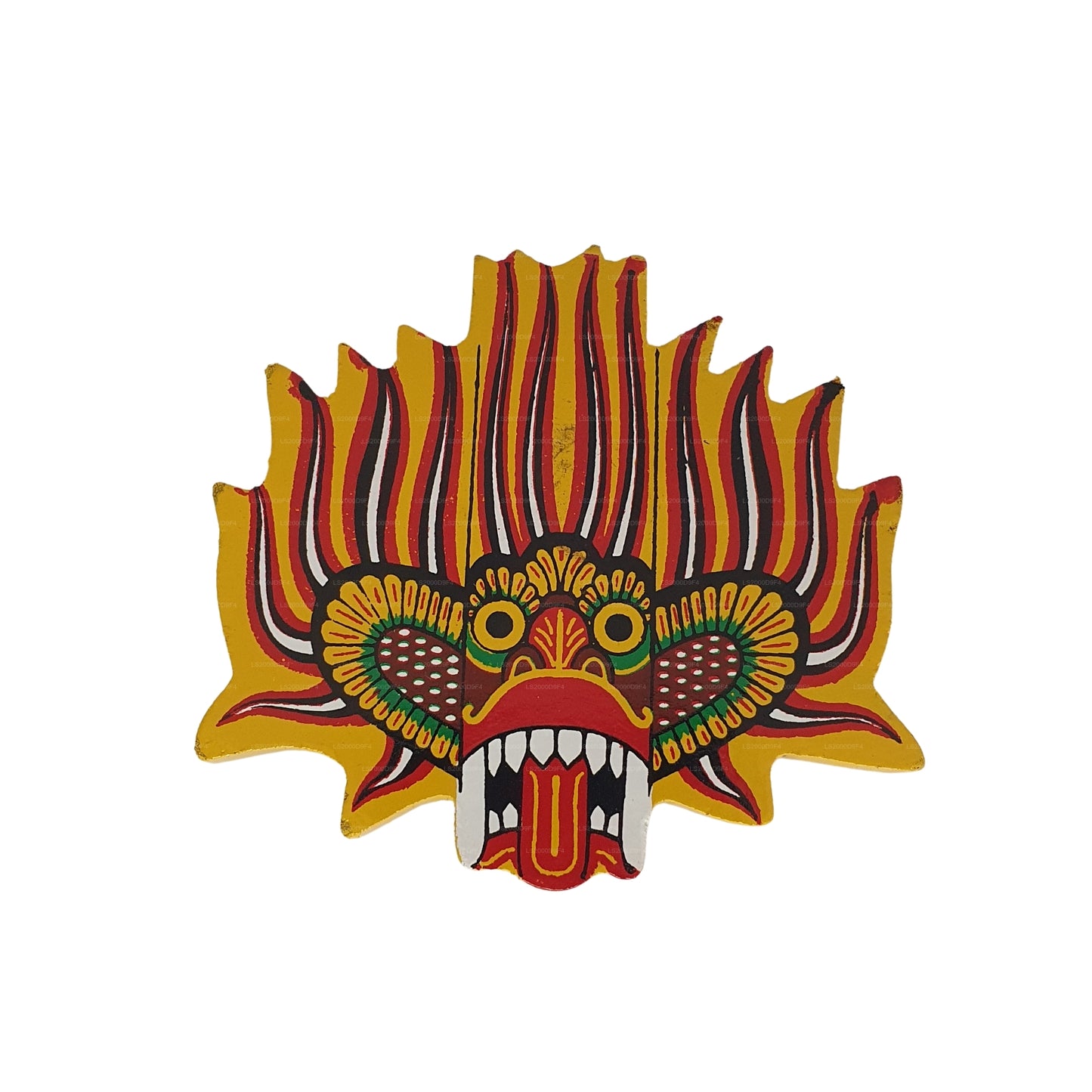 ලක්පුර® ගිනිදැල් රාක්ෂ වෙස් මුහුණු ශීතකරණ චුම්බකය