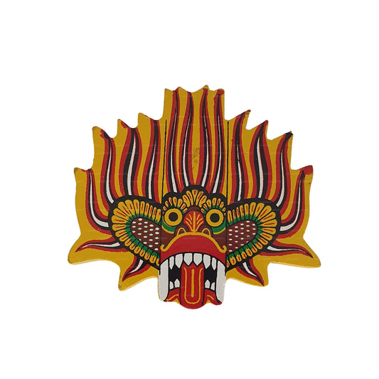 ලක්පුර® ගිනිදැල් රාක්ෂ වෙස් මුහුණු ශීතකරණ චුම්බකය