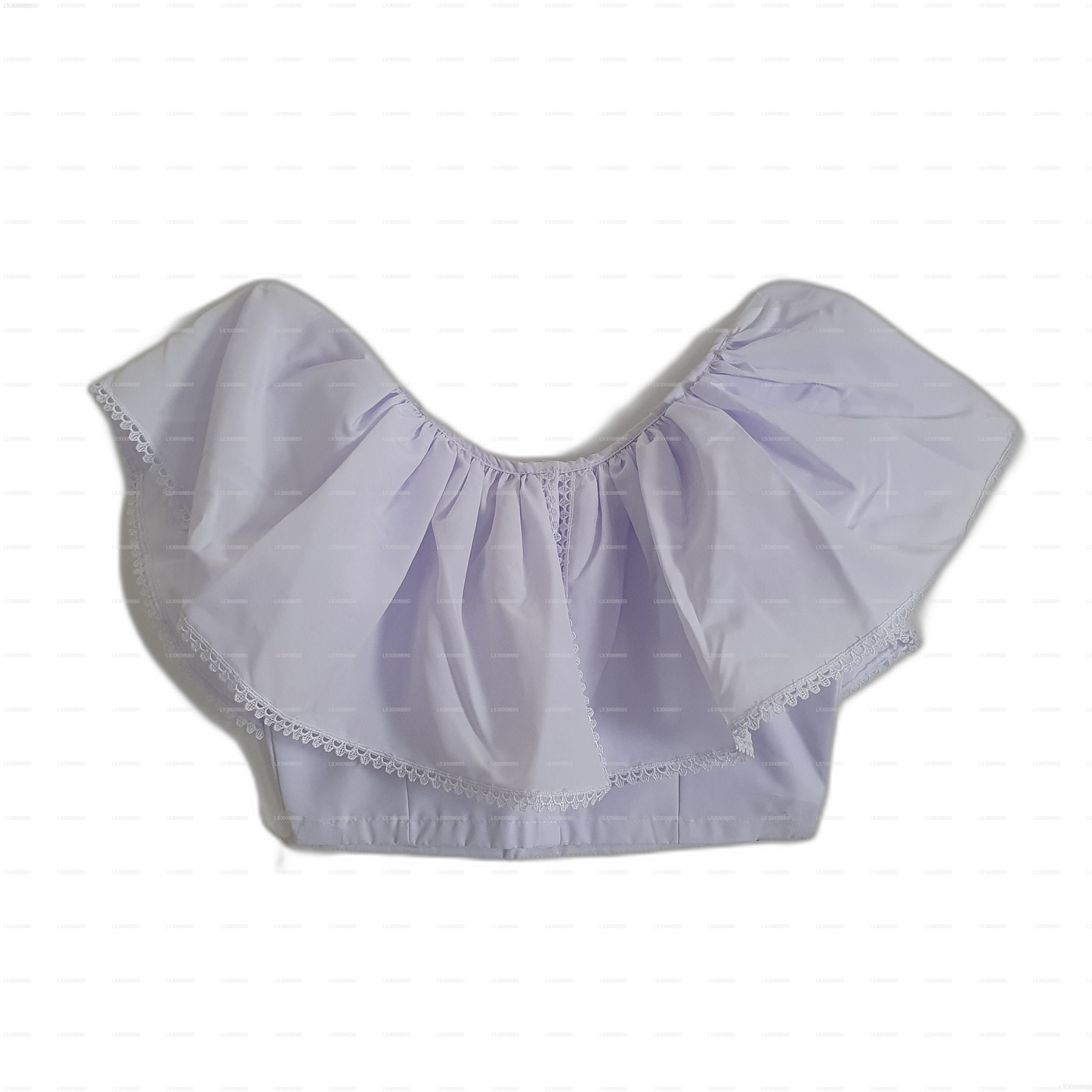 ලක්පුර® සුදු ළමා සාරිය (අර්ධ සාරිය)