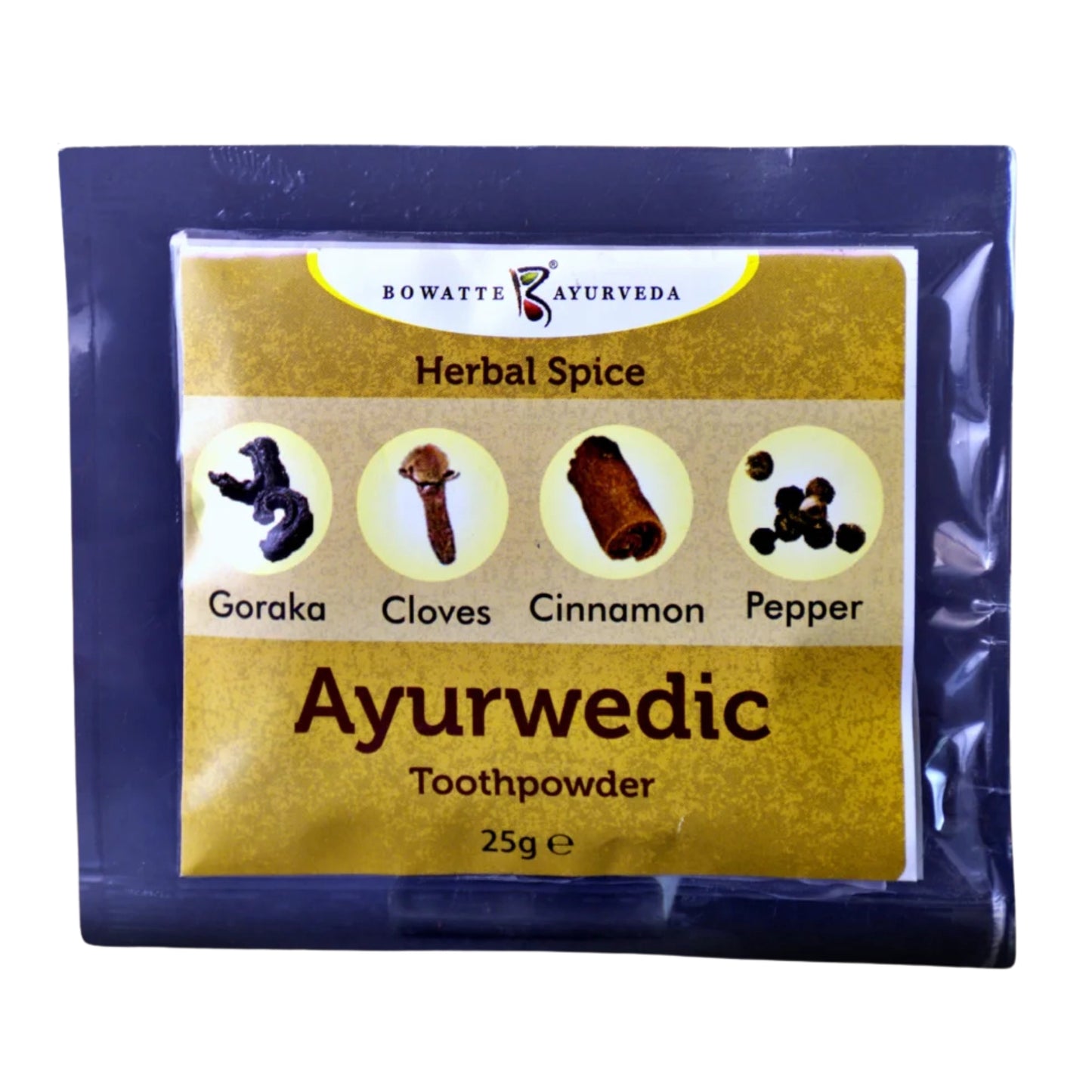 Bowatte Ayurvedic Tooth Powder (25g)