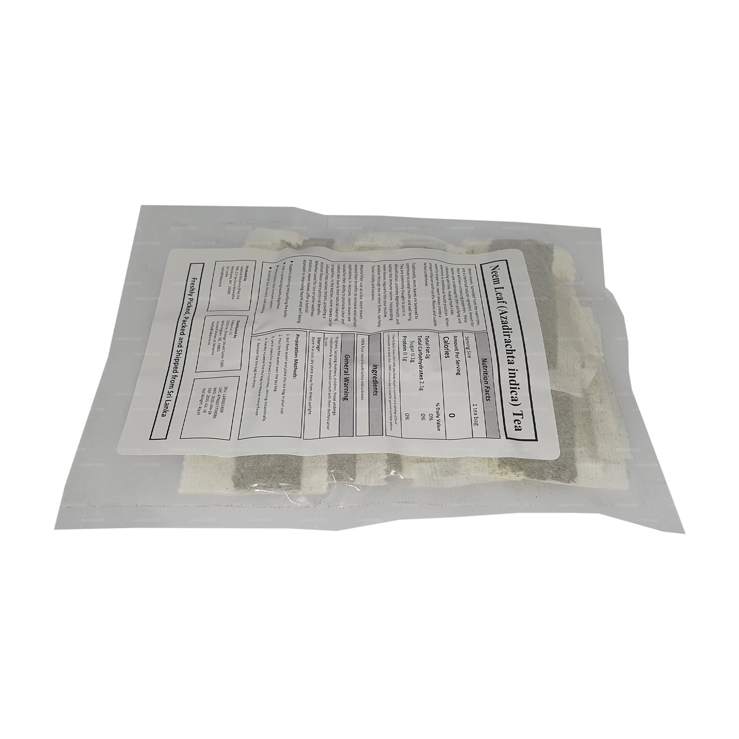 Lakpura Neem Leaf Tea (40g) 20 Tea Bags