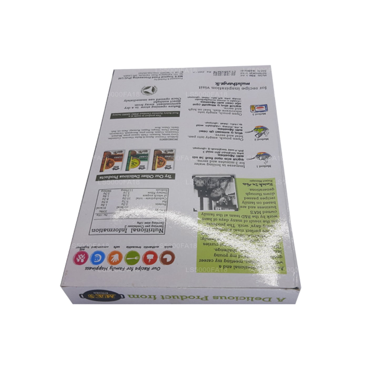 MA's Happy Home Polos Curry (250g)