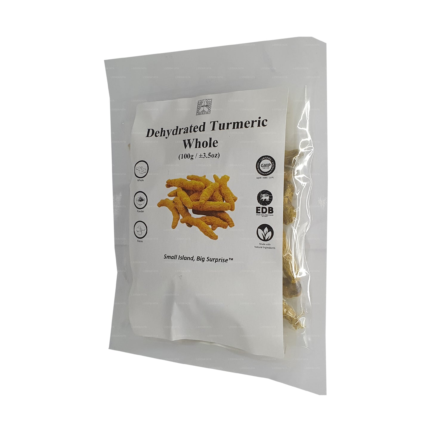 Lakpura Dehydrated Tumeric Whole
