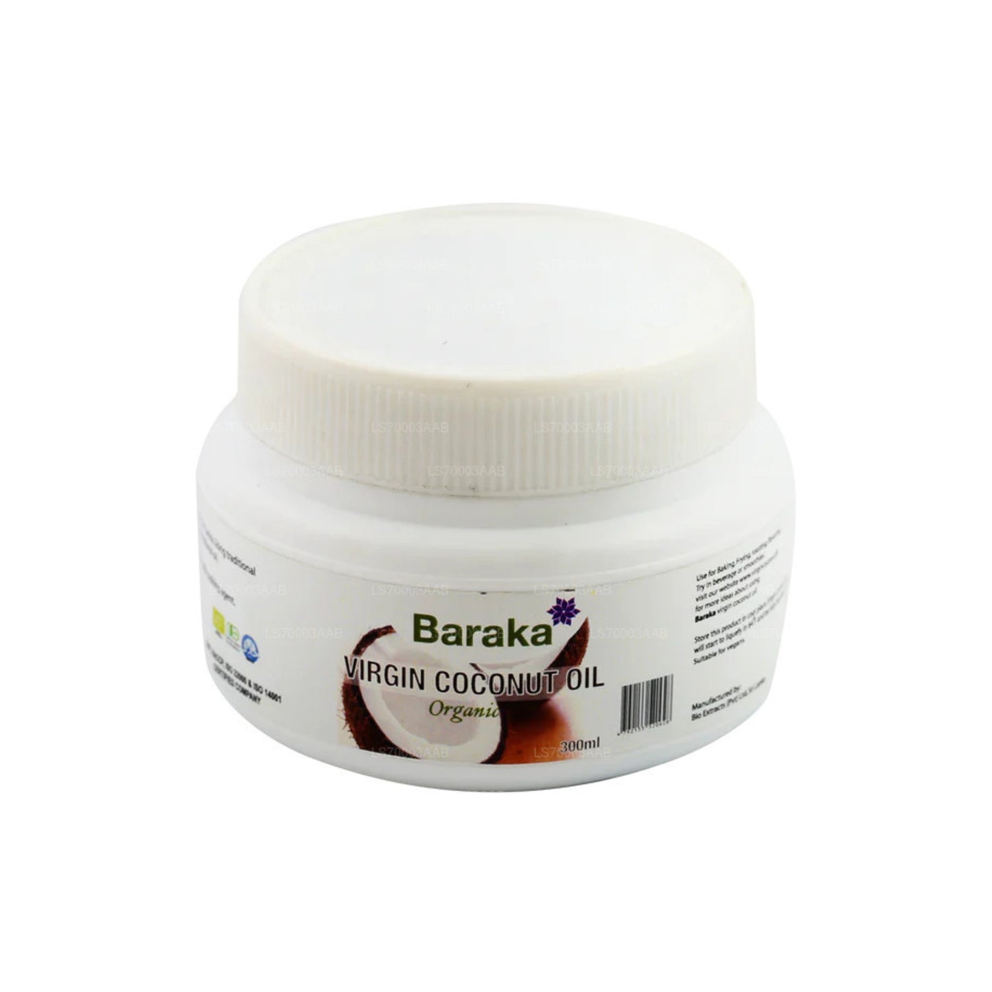 Baraka Virgin Coconut Oil (HDPE)