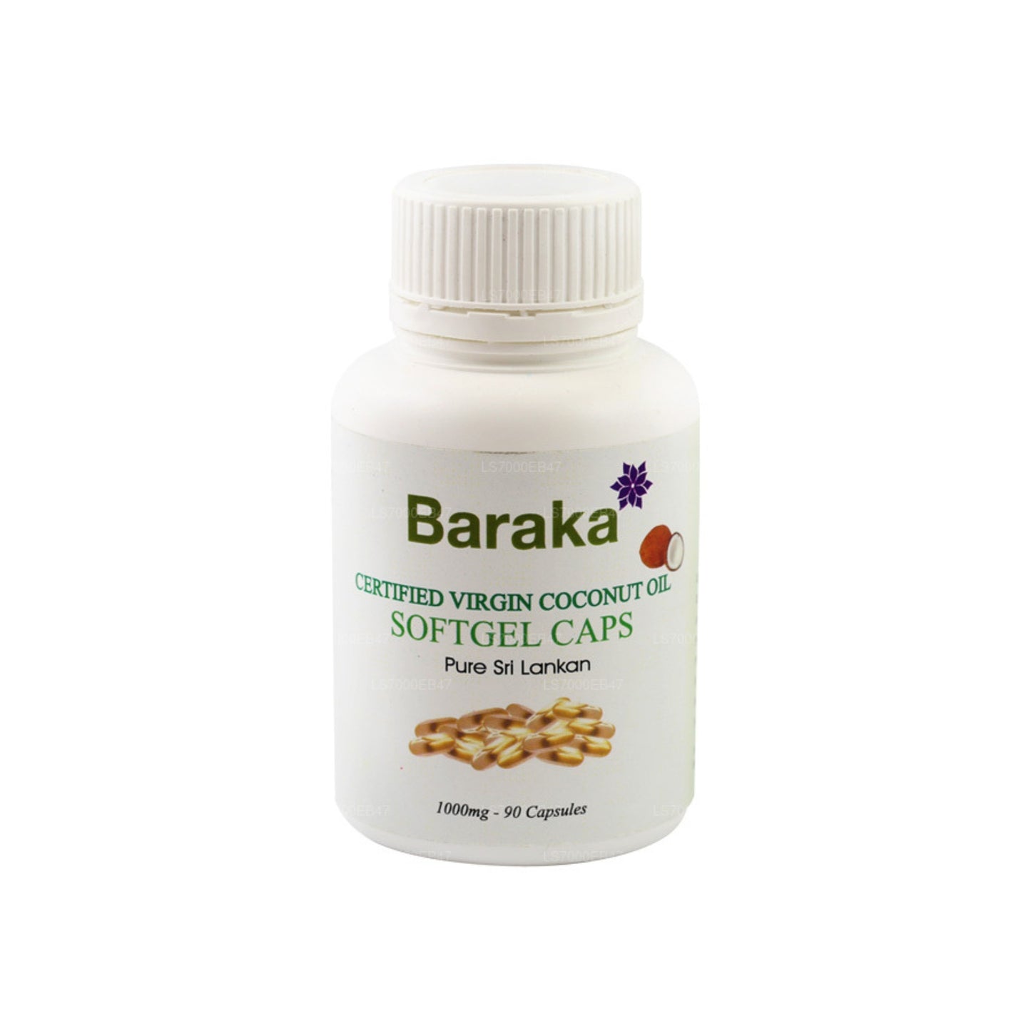 Baraka Virgin Coconut Oil (90 Capsules)