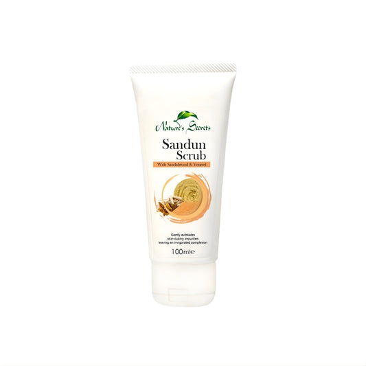 Nature's Secrets Sandun Scrub With Sandalwood & Venivel (100ml)