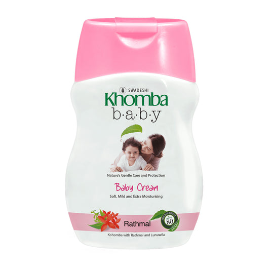 Swadeshi Khomba Baby Cream Floral