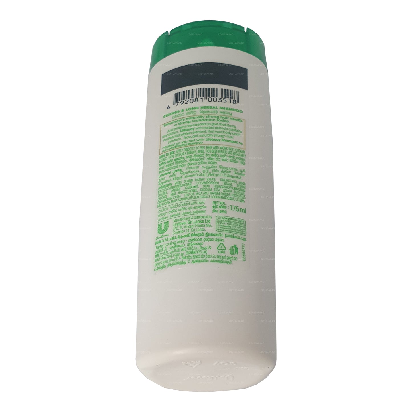 Lifebuoy Health Herbal Strong & Long Shampoo (175ml)