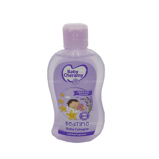 Baby Cheramy Bed Time Baby Cologne with soothing lavender fragrance helps your baby relax, fall asleep faster, and sleep longer, keeping skin safe and refreshed.