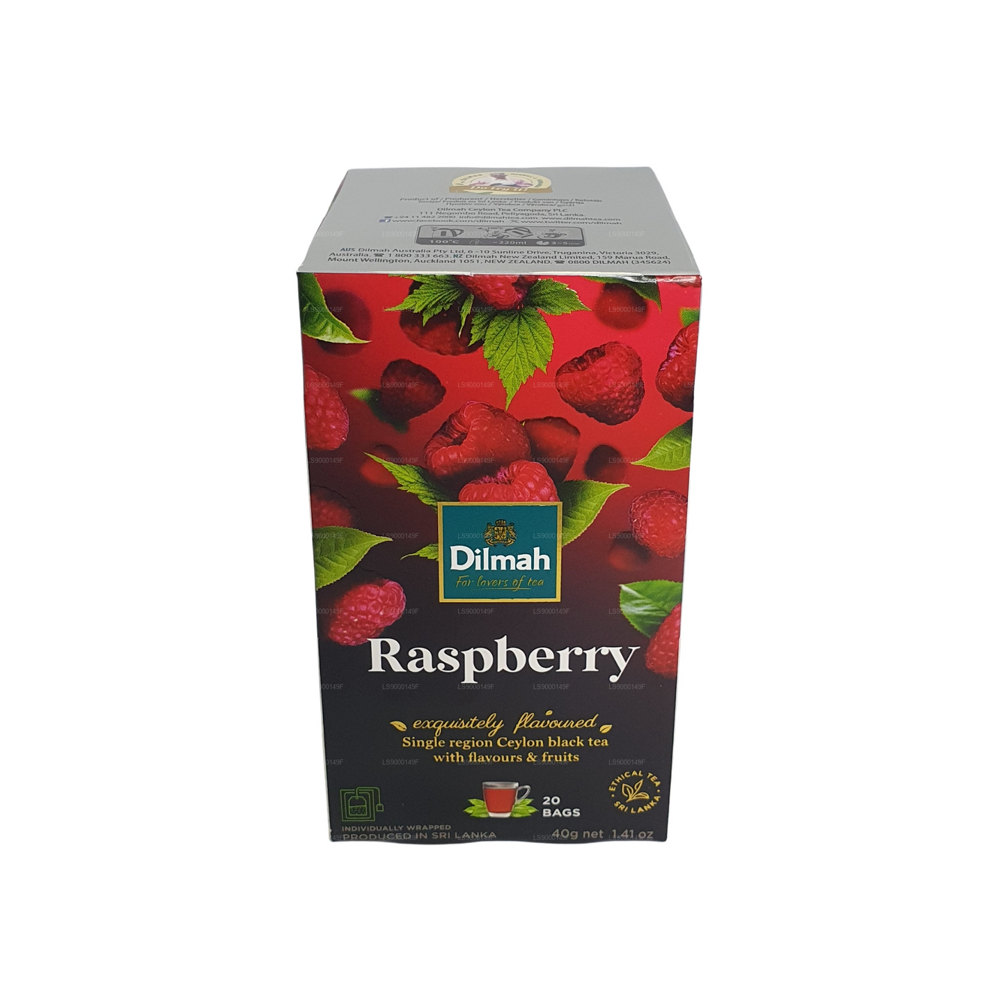 Dilmah Raspberry (30g) 20 Tea Bags